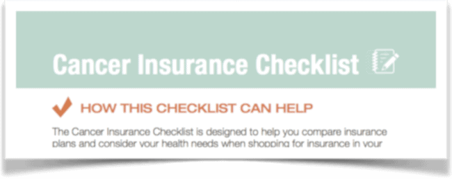 Cancer-Insurance-Checklist-With-Border